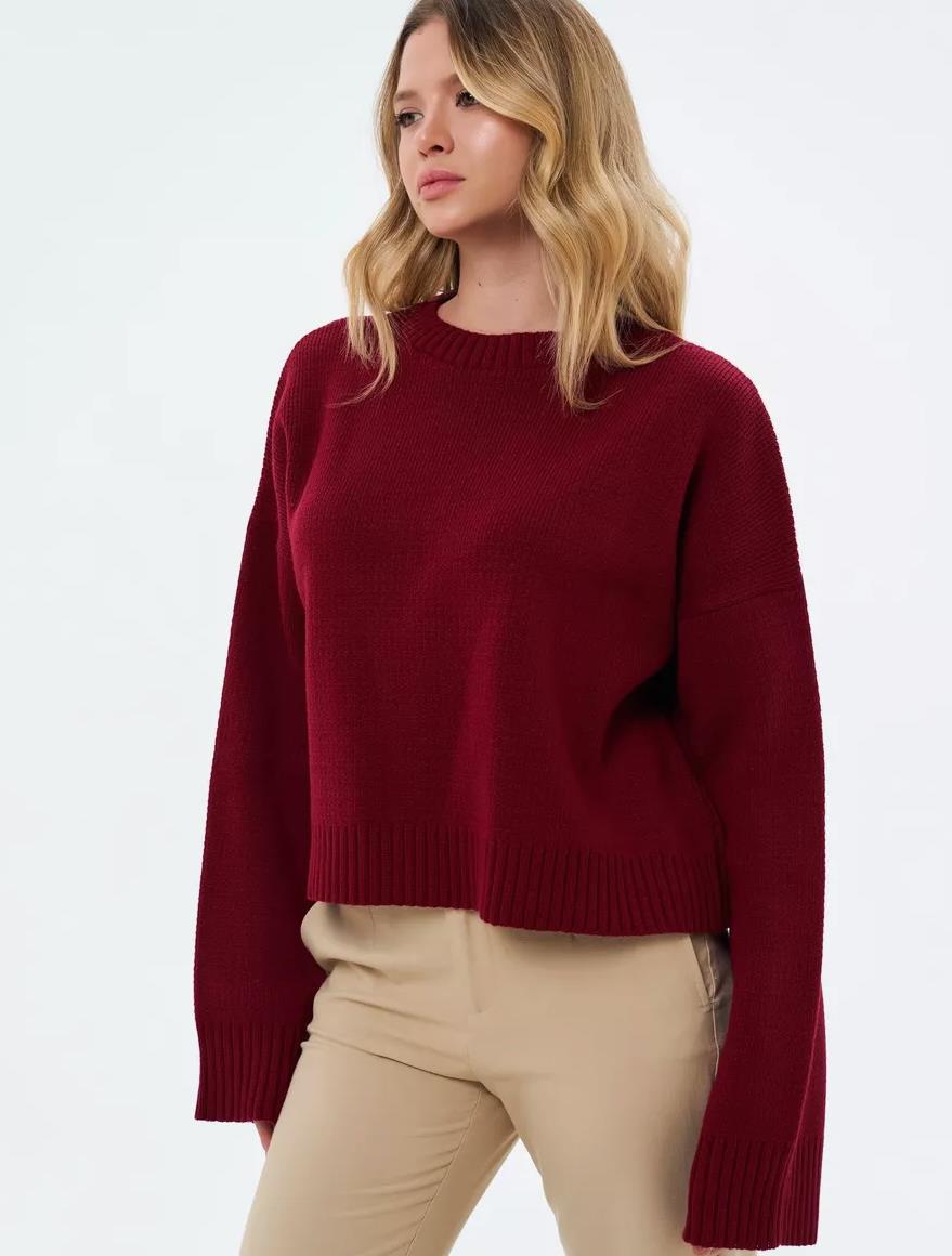 Damen Oversized Pullover Drune