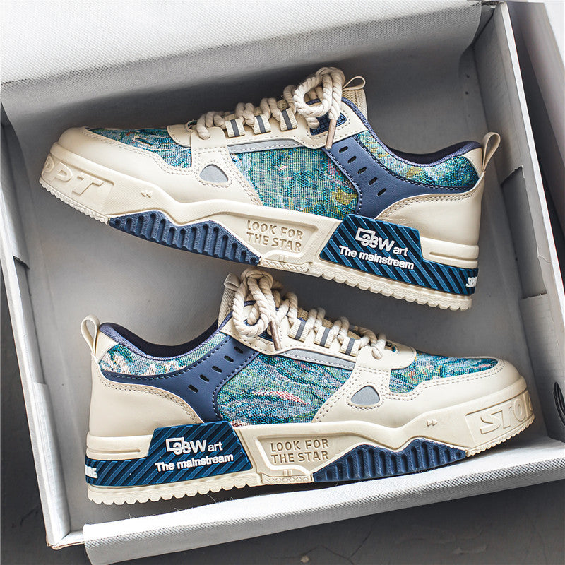 Damen Sportliche Sneaker mit innovativem Camouflage-Muster Drune
