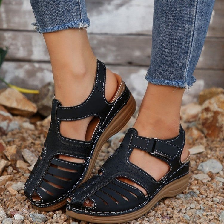 Damen Komfortable Wandersandalen mit ergonomischer Sohle und hochwertiger Oberflächenstruktur Drune