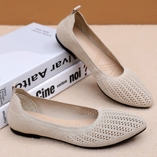 Damen Atmungsaktive und bequeme Ballerinas Drune