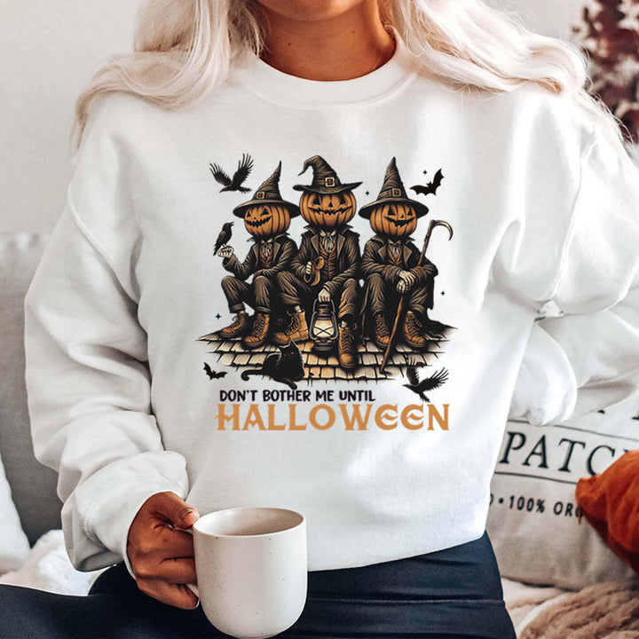 Damen Sweatshirt mit saisonalem Halloween-Motiv und gemütlichem Schnitt Drune