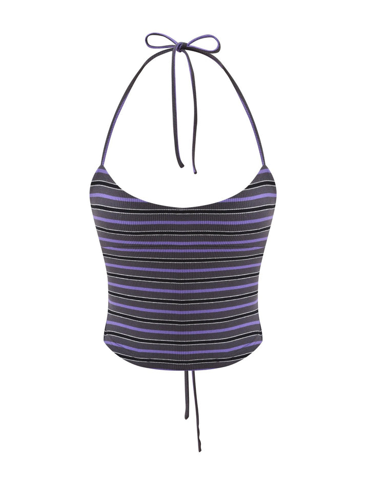 Damen Sportliche Badeshorts mit ikonischem Streifendesign Drune