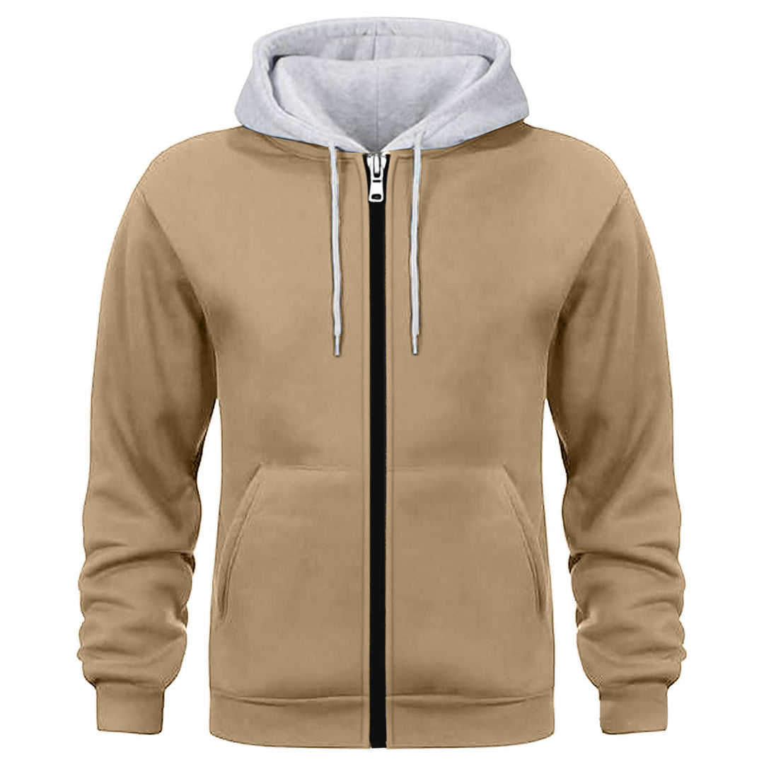 Herren Kapuzenjacke mit doppellagigem Material Drune