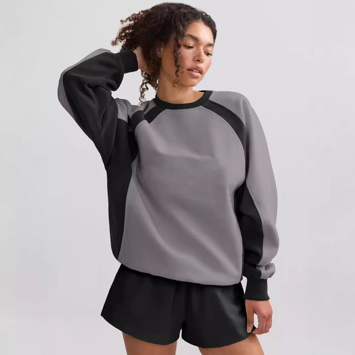 Damen Sportlicher Sweatshirt Drune