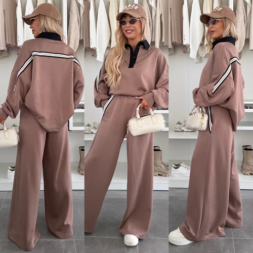 Damen Sportliches Lounge-Set Drune