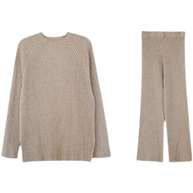 Damen Strickensemble mit weitem Schnitt und elegantem Design Drune