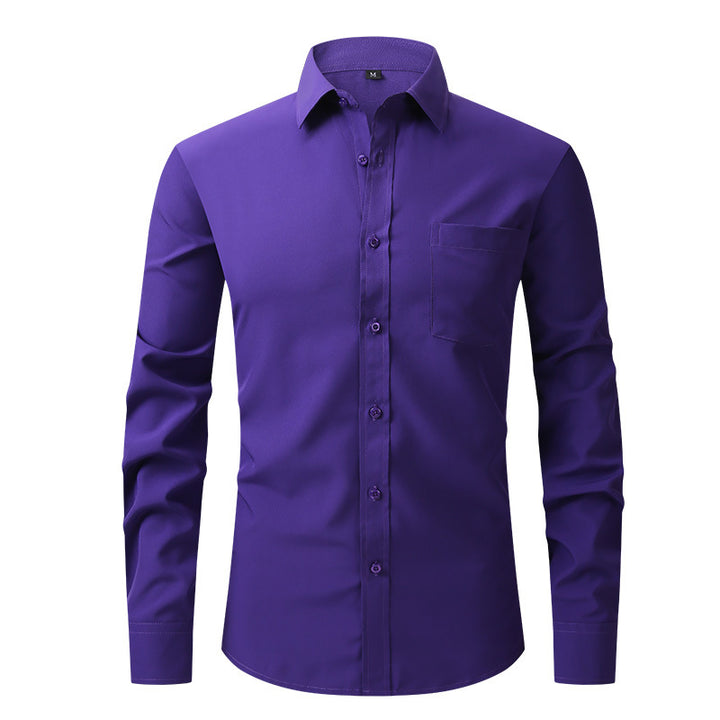 Herren Langarmhemd Drune