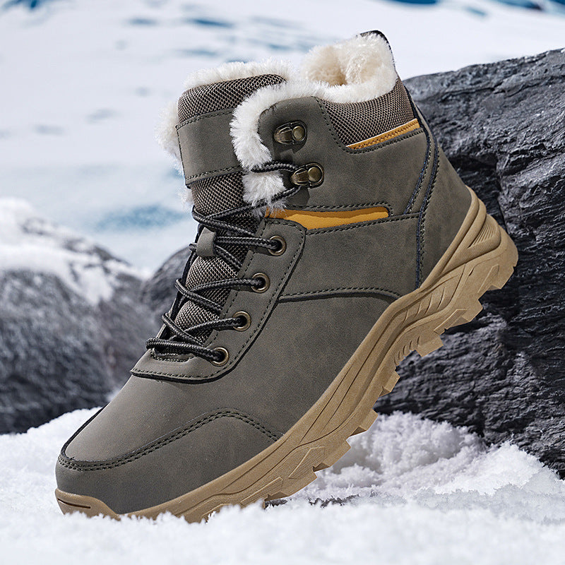 Damen Hochwertige Winterboots mit isolierter Innensohle und rutschfester Sohle Drune