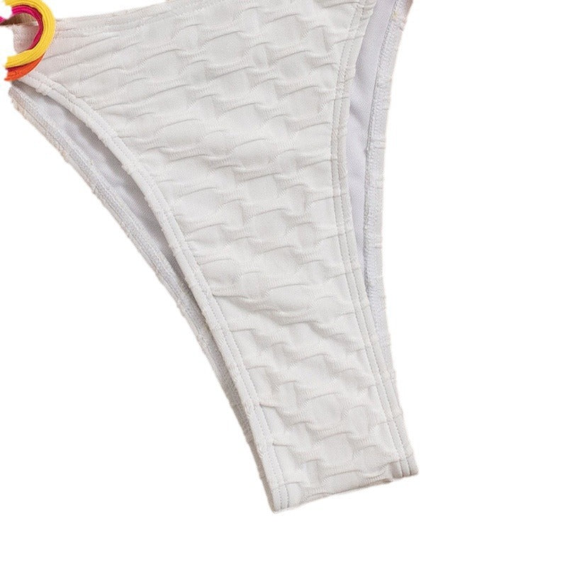 Damen Triangel-Bikini mit verspielten Bindedetails Drune