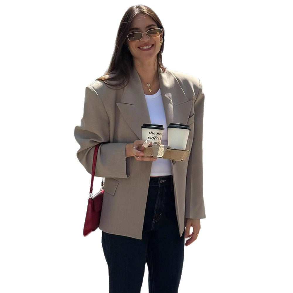 Damen oversized Jacke im modernen Schnitt Drune