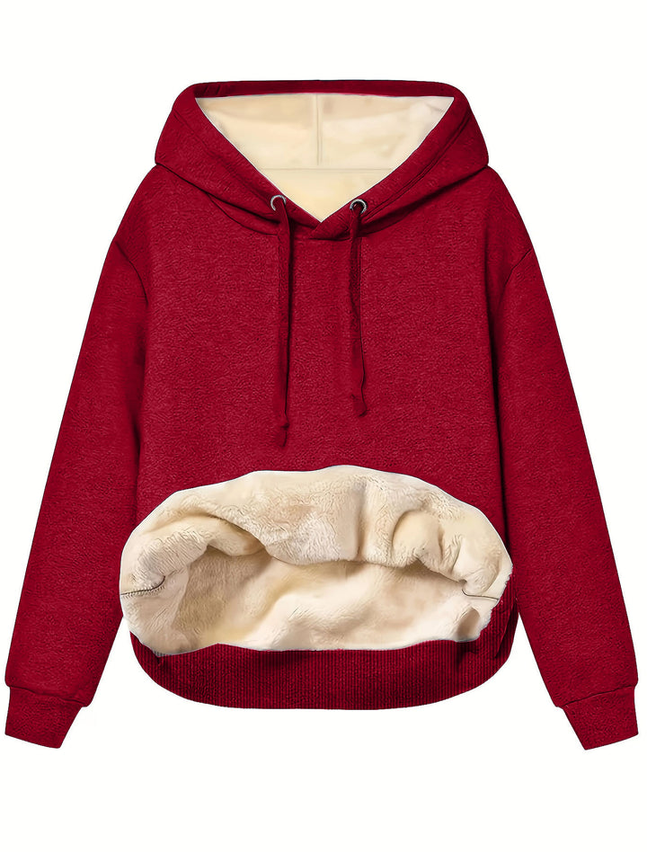 Damen Hoodie mit kuscheligem Innenfutter und modernem Schnitt Drune