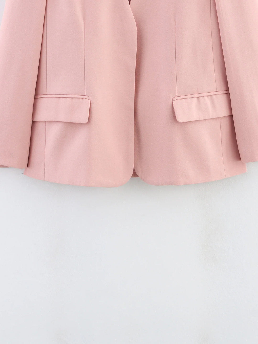 Damen modischer Blazer ohne Verschluss mit eleganter Silhouette Drune