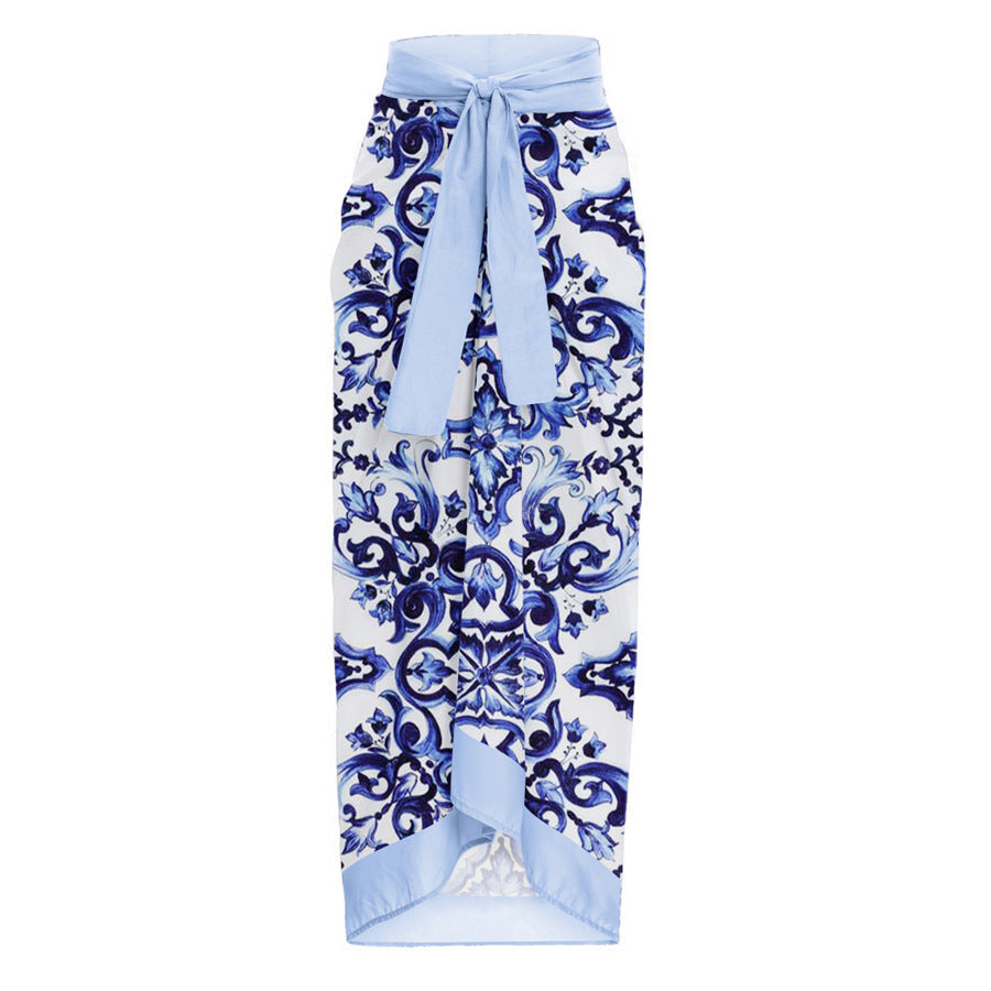 Damen Bikiniset mit floralem Muster und eleganten Rüschendetails Drune