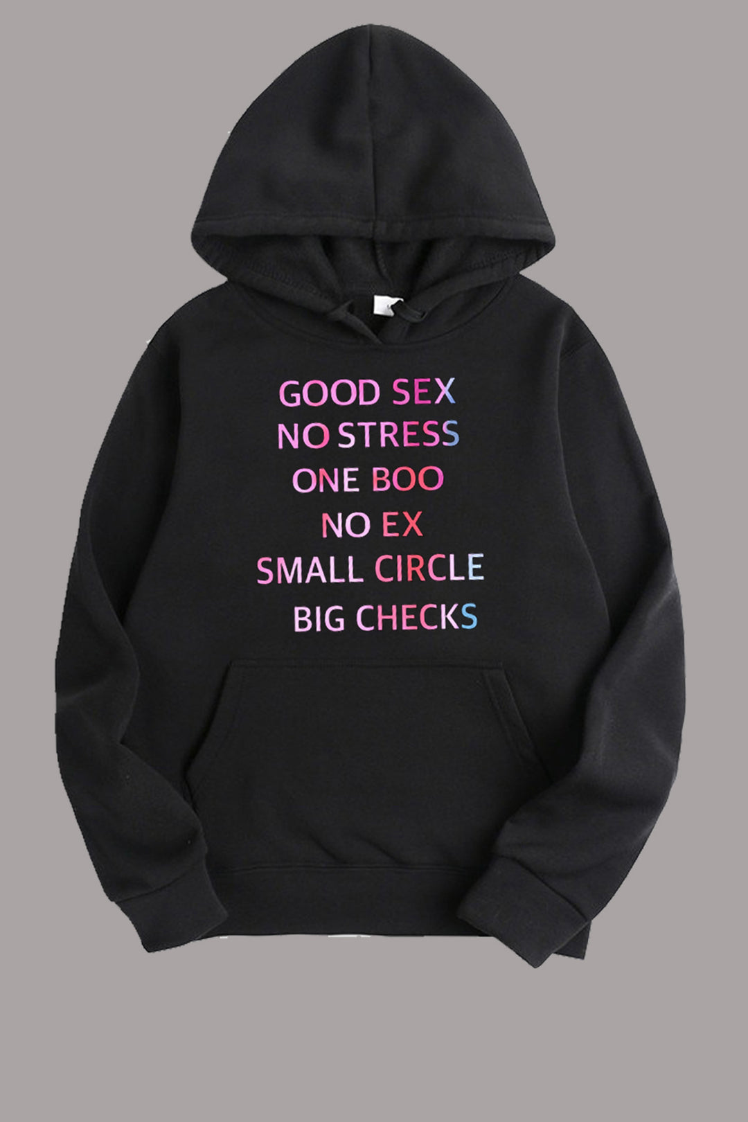 Damen Kapuzenpullover mit kreativem Spruch Drune