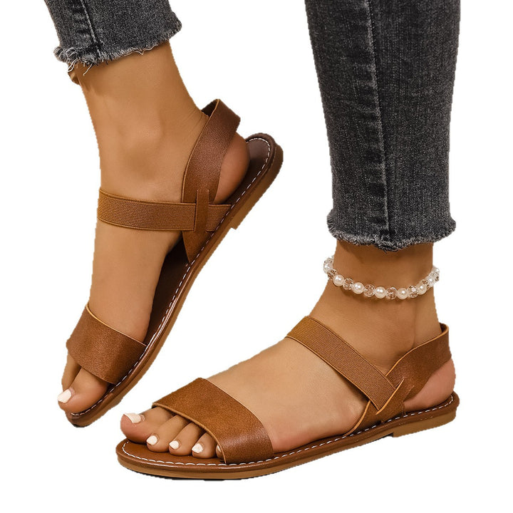 Damen Freizeitsandalen mit flexiblem Riemen und komfortabler Sohle Drune