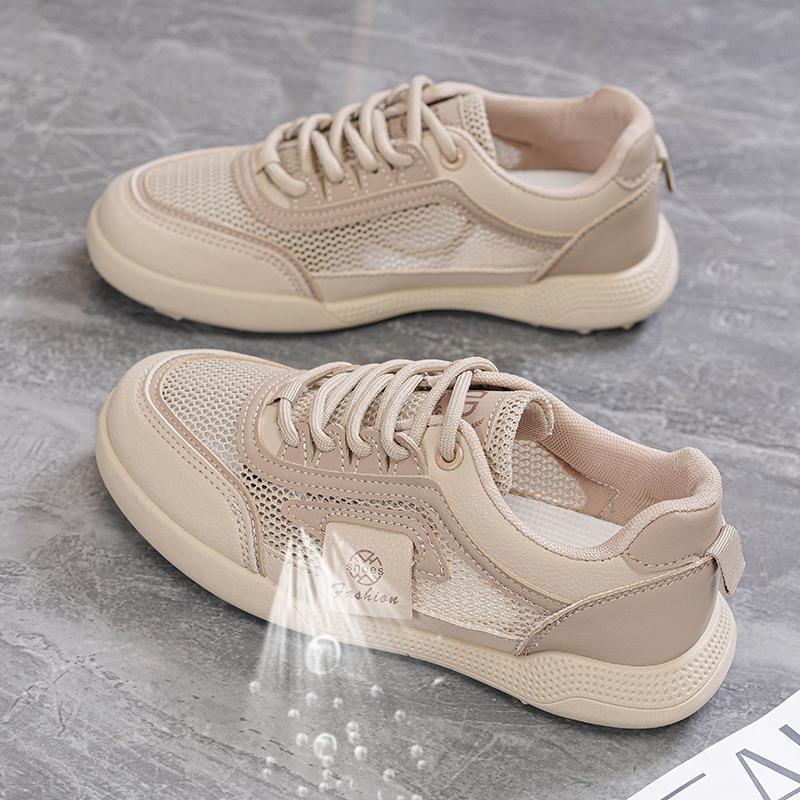 Damen Sportliche Sneakers mit atmungsaktiver Mesh-Oberfläche und bequemer Sohle Drune