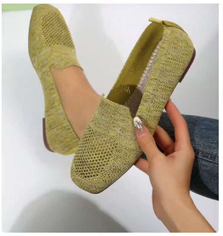 Damen Perforierte Slip-On Loafers Drune