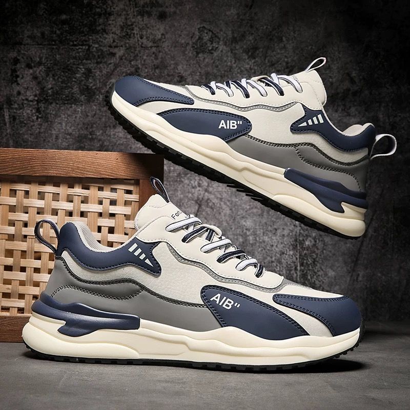 Damen Sportliche Sneaker mit atmungsaktiver Mesh-Oberfläche und dämpfender Sohle Drune