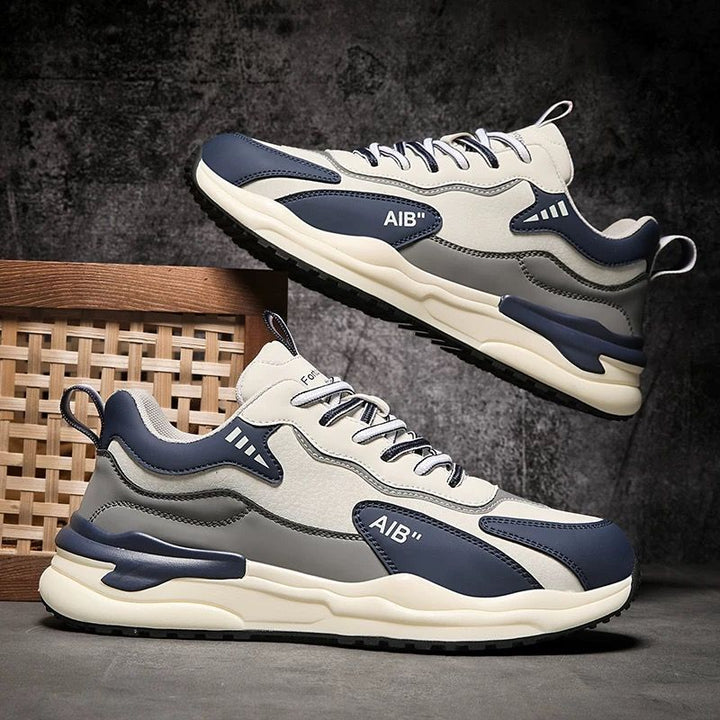 Damen Sportliche Sneaker mit atmungsaktiver Mesh-Oberfläche und dämpfender Sohle Drune