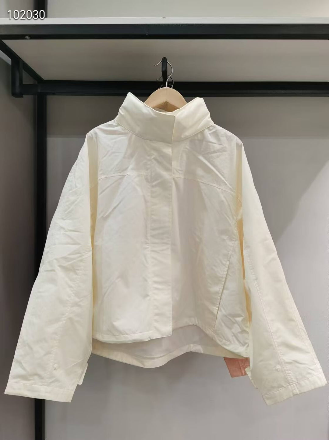 Damen leichte Übergangsjacke mit hohem Kragen Drune