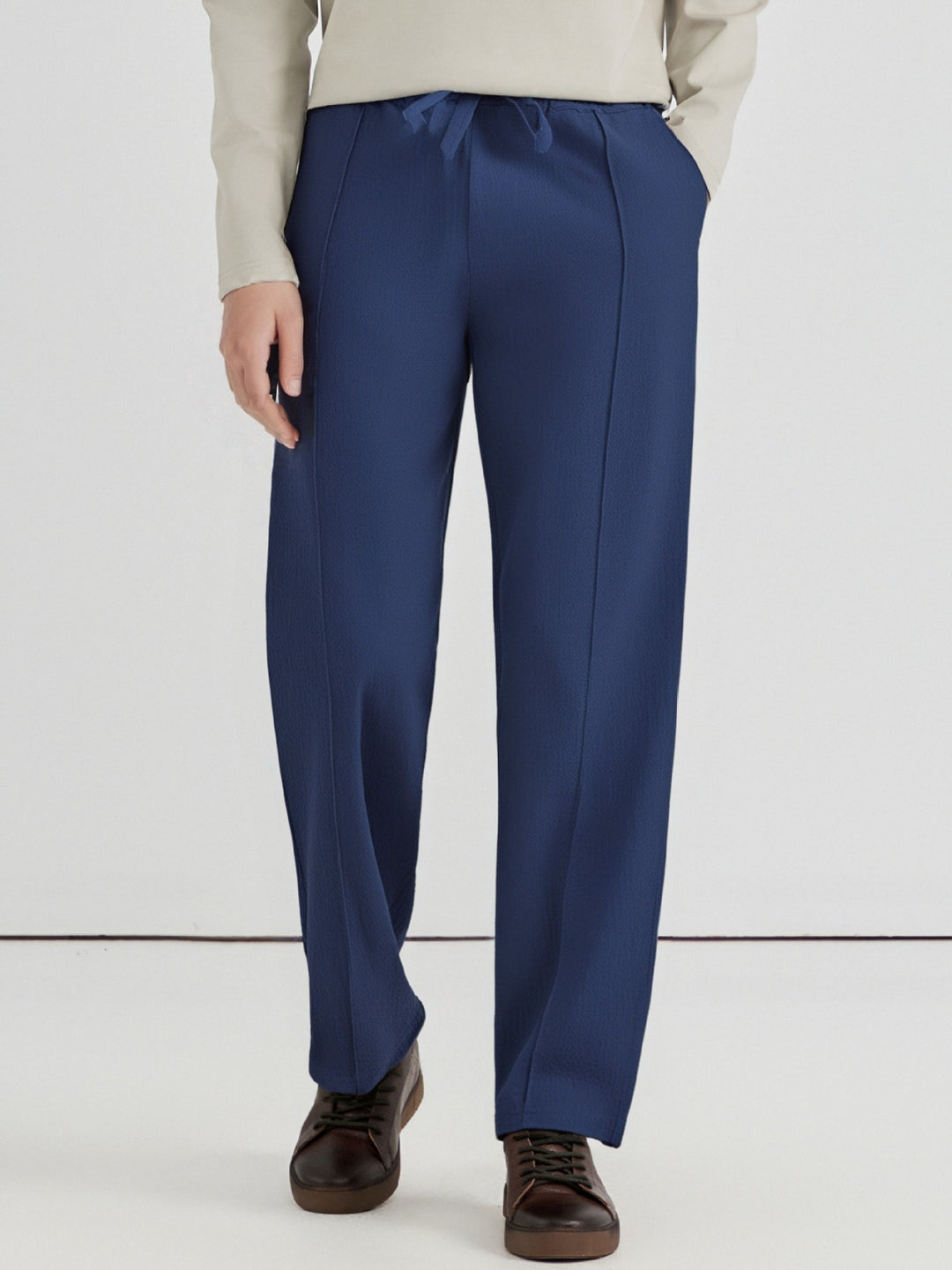 Damen Sportliche Vorgeformte Jogginghose Drune