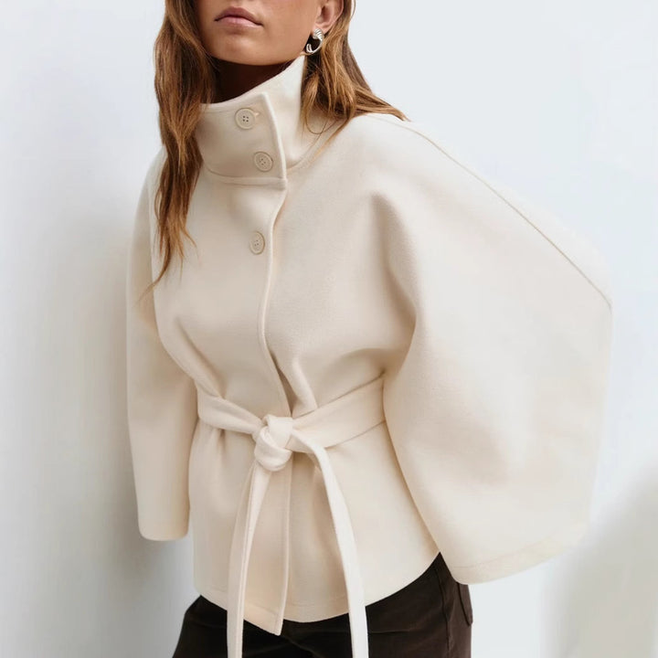 Damen Übergangsjacke mit weitem Schnitt und eleganter Taillierung Drune