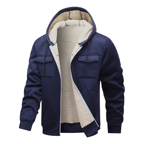 Herren Sweatjacke mit weichem Innenfutter Drune