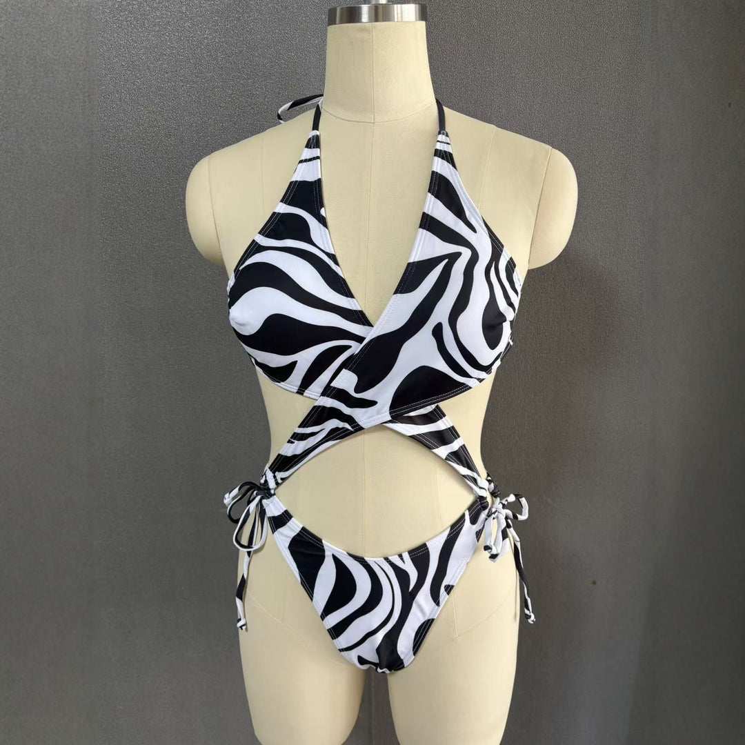 Damen Triangel-Bikini mit raffiniertem Schnitt Drune