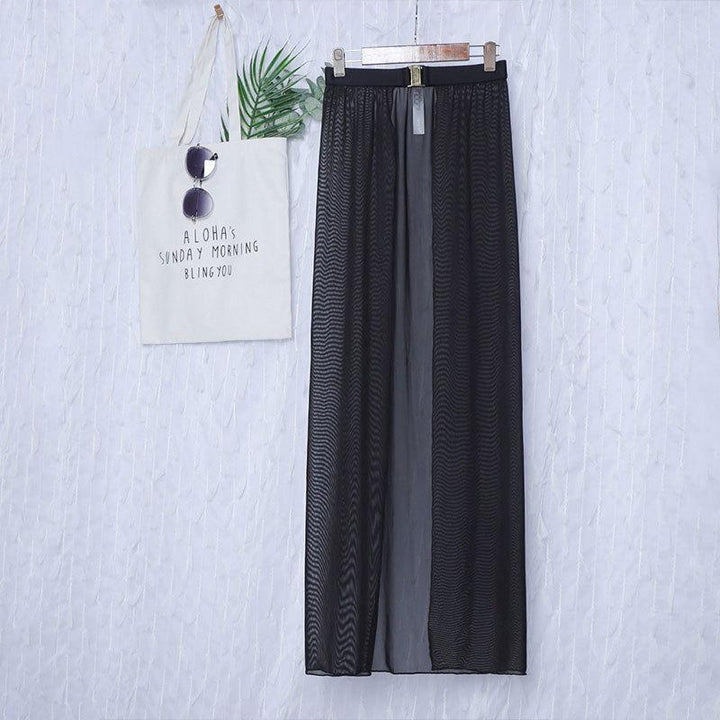 Damen elegantes Strandtuch mit feinem Design und praktischem Verschluss Drune