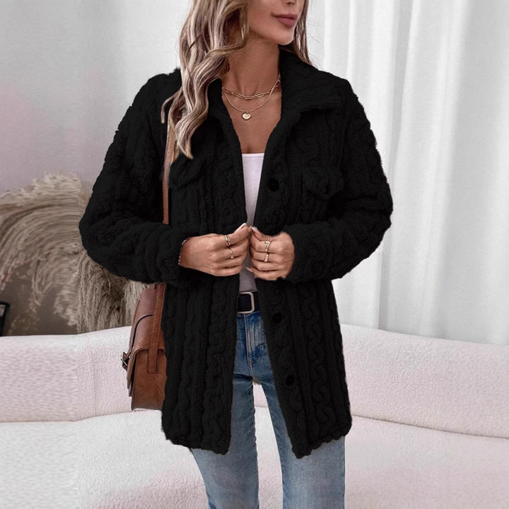 Damen Strickjacke mit strukturierter Oberfläche Drune