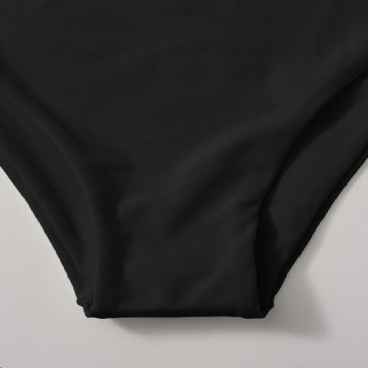 Damen Hochtaillierte Bikinihose Drune