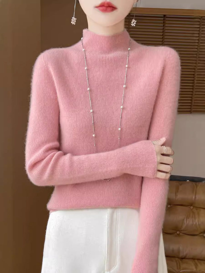 Drune | Eleganter Pullover Aus Besticktem Blumenstrick Für Frauen