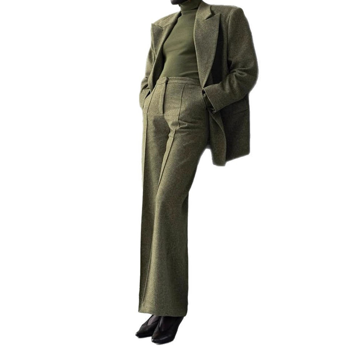 Damen Oversized Blazer mit asymmetrischem Schnitt und eleganten Details Drune