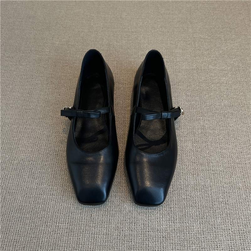 Damen Mary Jane Ballerinas mit edlem Riemenverschluss und komfortabler Sohle Drune