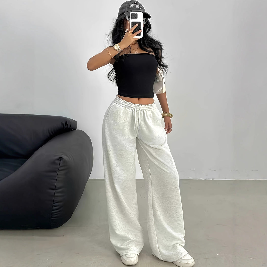 Damen Weite Sporthose Drune