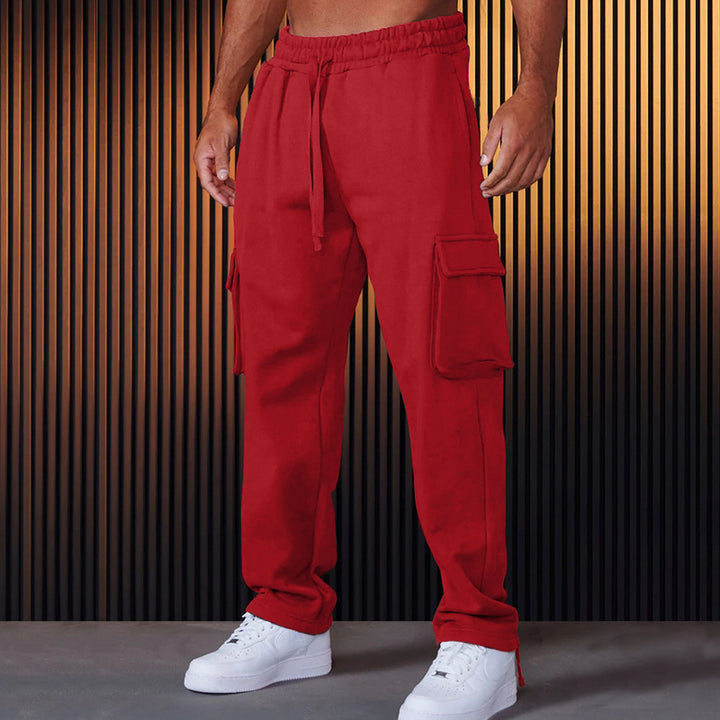 Herren Cargo-Jogginghose mit verstellbarem Bund und praktischen Seitentaschen Drune
