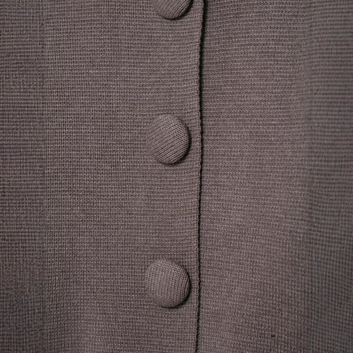 Damen stilvolle Strickjacke mit Knopfdetails Drune