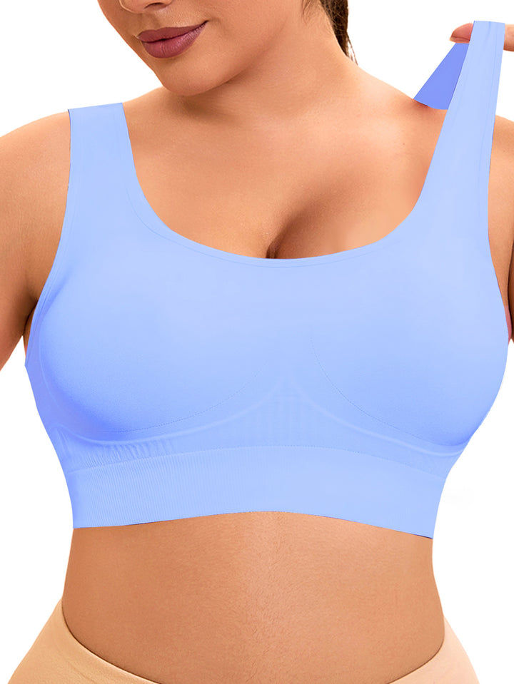 Damen Komfort-BH mit nahtlosem Design und stützendem Unterbrustband Drune