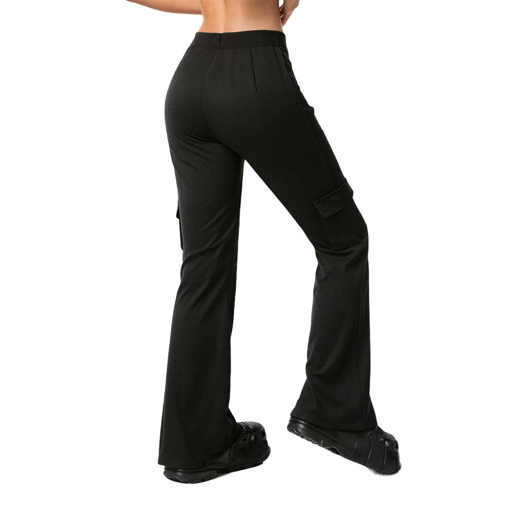 Damen lässige Cargo-Hose mit weitem Schnitt Drune