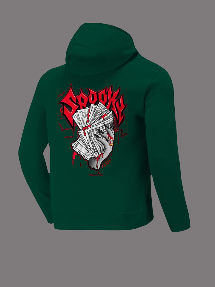 Damen Kapuzenpullover mit kreativer Grafik und hoher Passform Drune