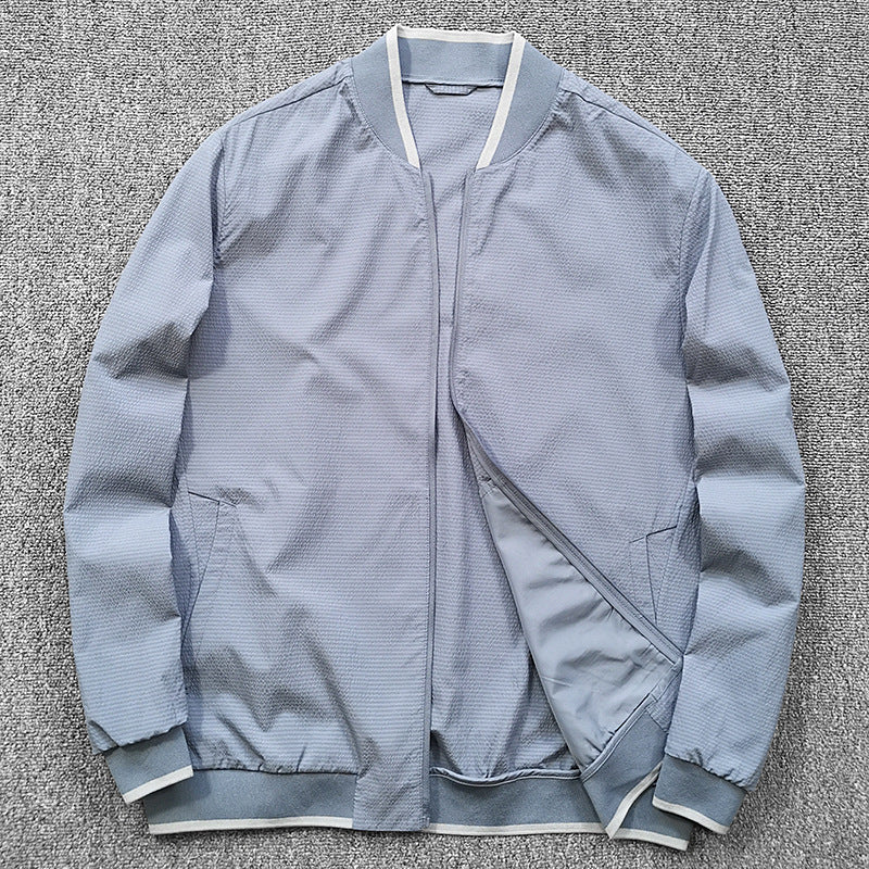 Herren Steppjacke mit Kontrastkragen Drune