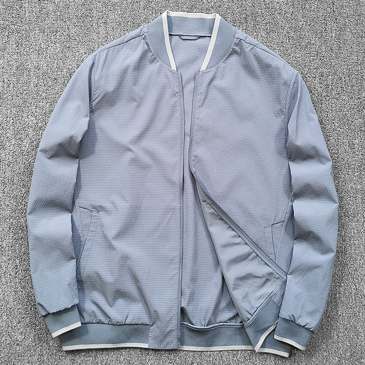 Herren Steppjacke mit Kontrastkragen Drune