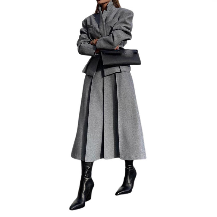 Damen Oversize Wollblazer im modernen Schnitt Drune