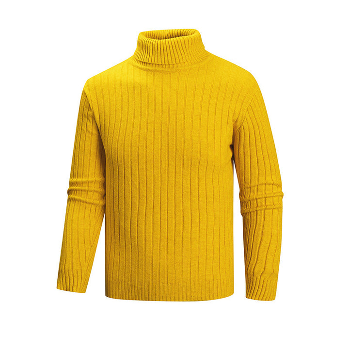 Herren Strickpullover mit Stehkragen Drune