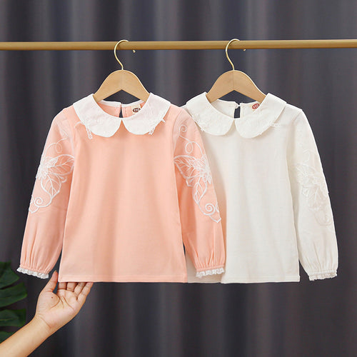 Damen Bluse mit eleganter Stickerei Drune