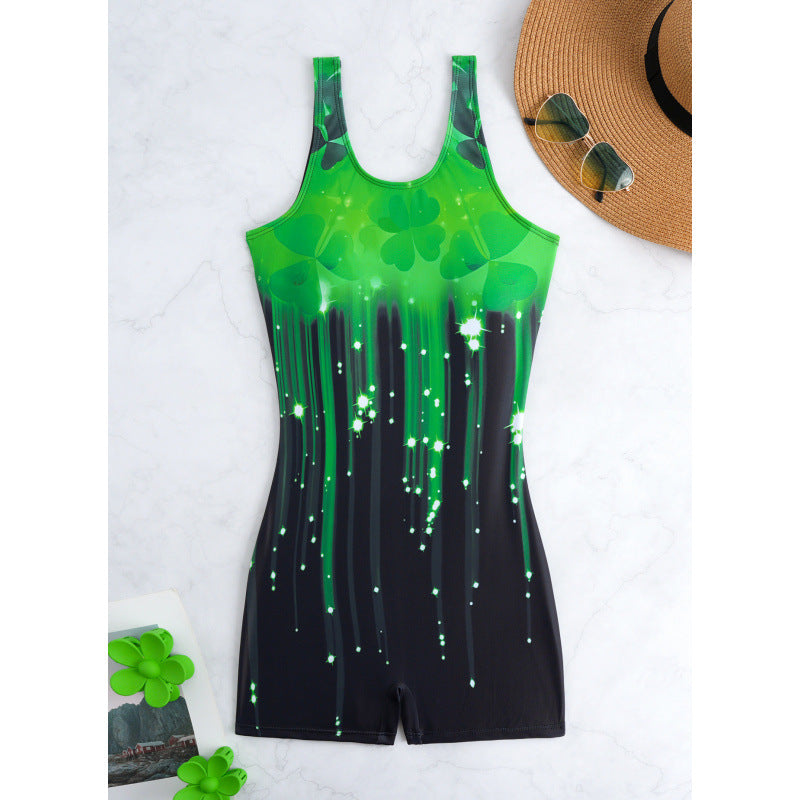 Damen Sportlicher Badeanzug mit atmungsaktivem Material Drune