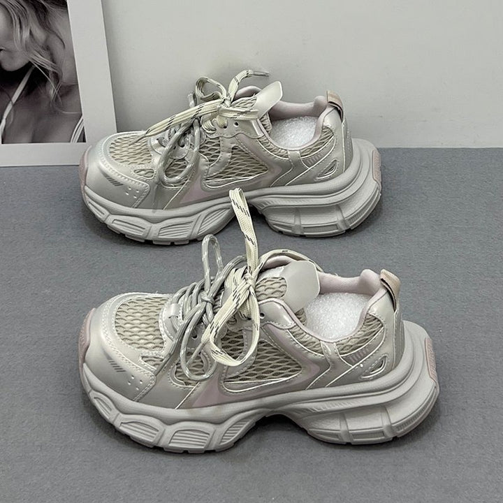 Damen Sportliche Lauf-Sneaker mit atmungsaktiver Netzstruktur und trendigem Design Drune
