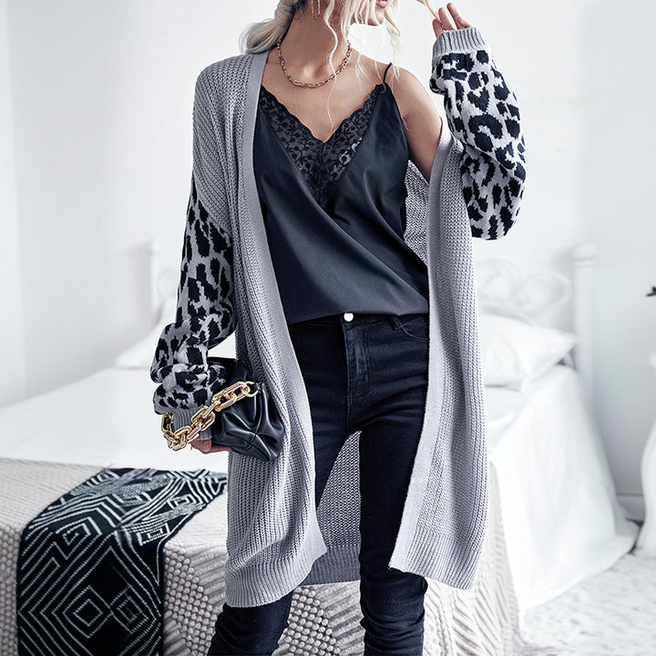 Damen modischer Strickcardigan mit einzigartigem Tierdesign Drune