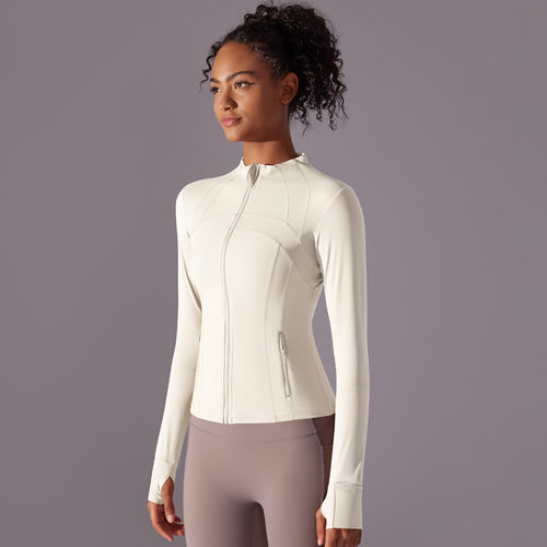 Damen Sportjacke mit figurschmeichelndem Schnitt und praktischem Reißverschluss Drune