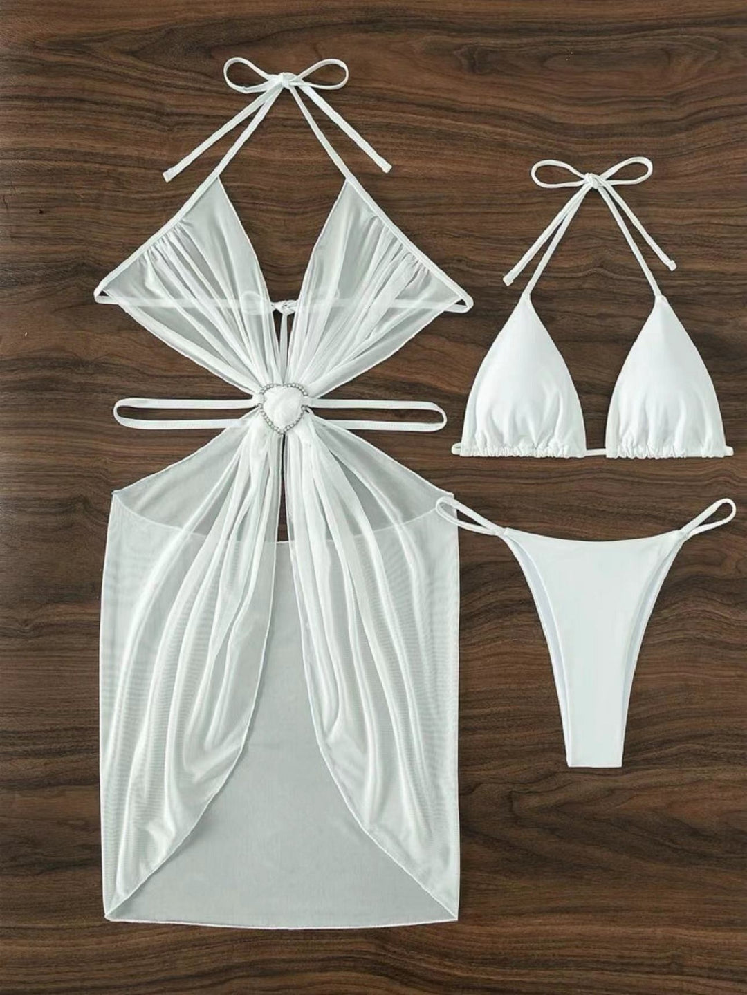 Damen Badeanzug mit eleganter Schnittführung Drune